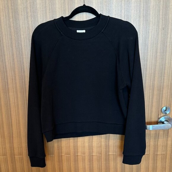 Aritzia Sweaters - Women's Aritzia Sunday Best Crewneck Sweater Black - Size S